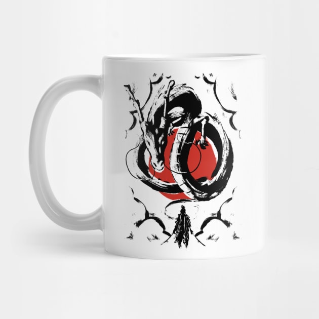 Crimson Dragon Shadow Power by Life2LiveDesign